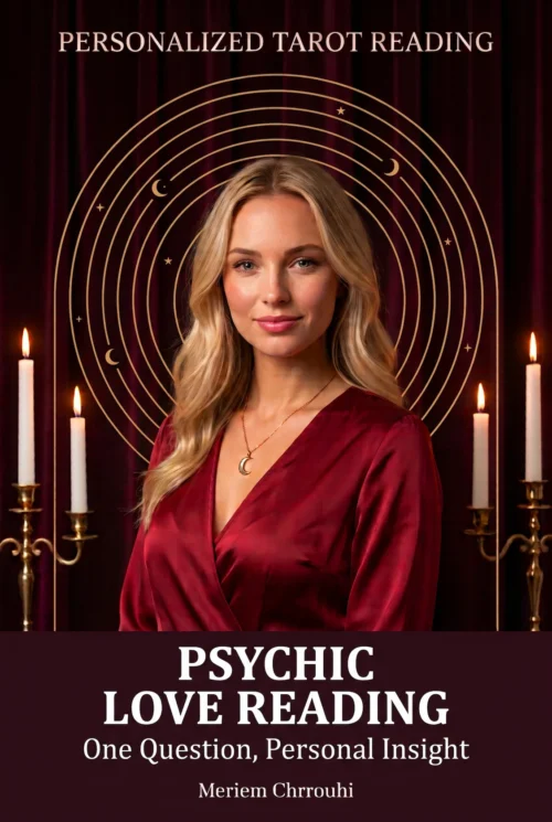 One-Question Love Psychic Reading | Meriem Chrrouhi Psychic Love Reading: one question and personal insight with Meriem Chrrouhi.