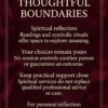Thoughtful Boundaries | Personalized Tarot Reading Thoughtful boundaries for spiritual readings and symbolic intention rituals