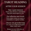 After your session: reflect, write down meaningful themes and choose a grounded next step