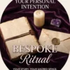 Custom Spiritual Session — Your Personal Request | Meriem Chrrouhi Custom spiritual session cover with an open journal, ivory candle, amethyst and sealed envelope on plum fabric.