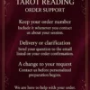 Order Support: delivery help and changes before personalized preparation begins.