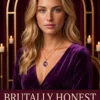 Brutally Honest Detailed Tarot Reading | Meriem Chrrouhi Brutally Honest detailed tarot reading cover with a blonde woman in purple, candles and a gold arch.