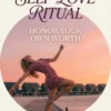 Self-Love and Personal Worth Ritual | Meriem Chrrouhi Self-Love Ritual — a blonde woman in a burgundy floral dress dancing on a beach boardwalk at sunset