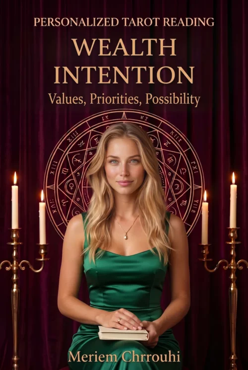 Wealth Intention Ritual — Values and Priorities | PuraTarot Wealth Intention — Values, Priorities, Possibility — Meriem Chrrouhi