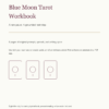 blue moon tarot workbook actual cover blue moon tarot workbook actual cover