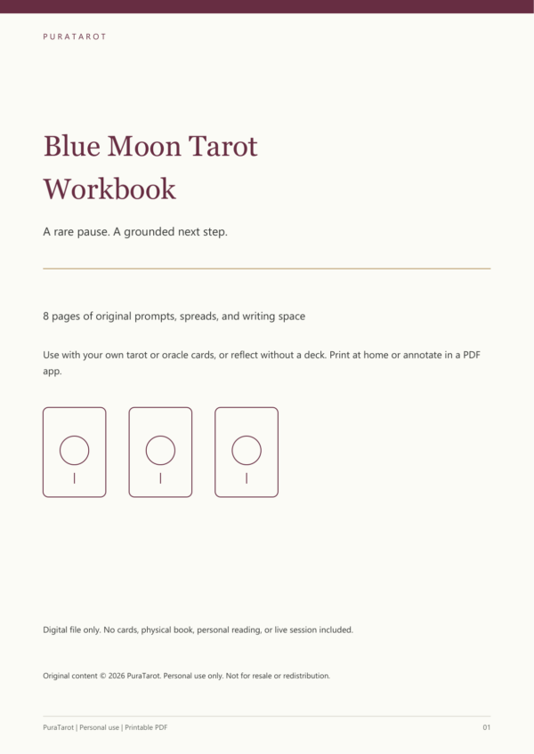 blue moon tarot workbook actual cover blue moon tarot workbook actual cover