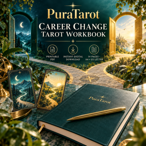 career change tarot workbook colourful main