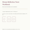 dream reflection tarot workbook actual cover dream reflection tarot workbook actual cover