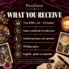 puratarot workbook what you receive puratarot workbook what you receive