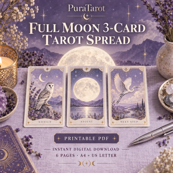 three card full moon tarot spread colourful main three card full moon tarot spread colourful main